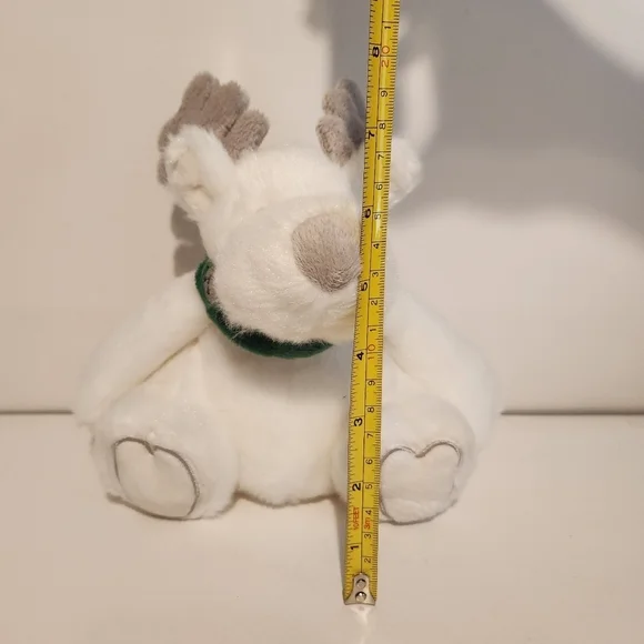 8” White Reindeer Plush Bath and Body Works Stuffed Animal - Picture 6 of 10
